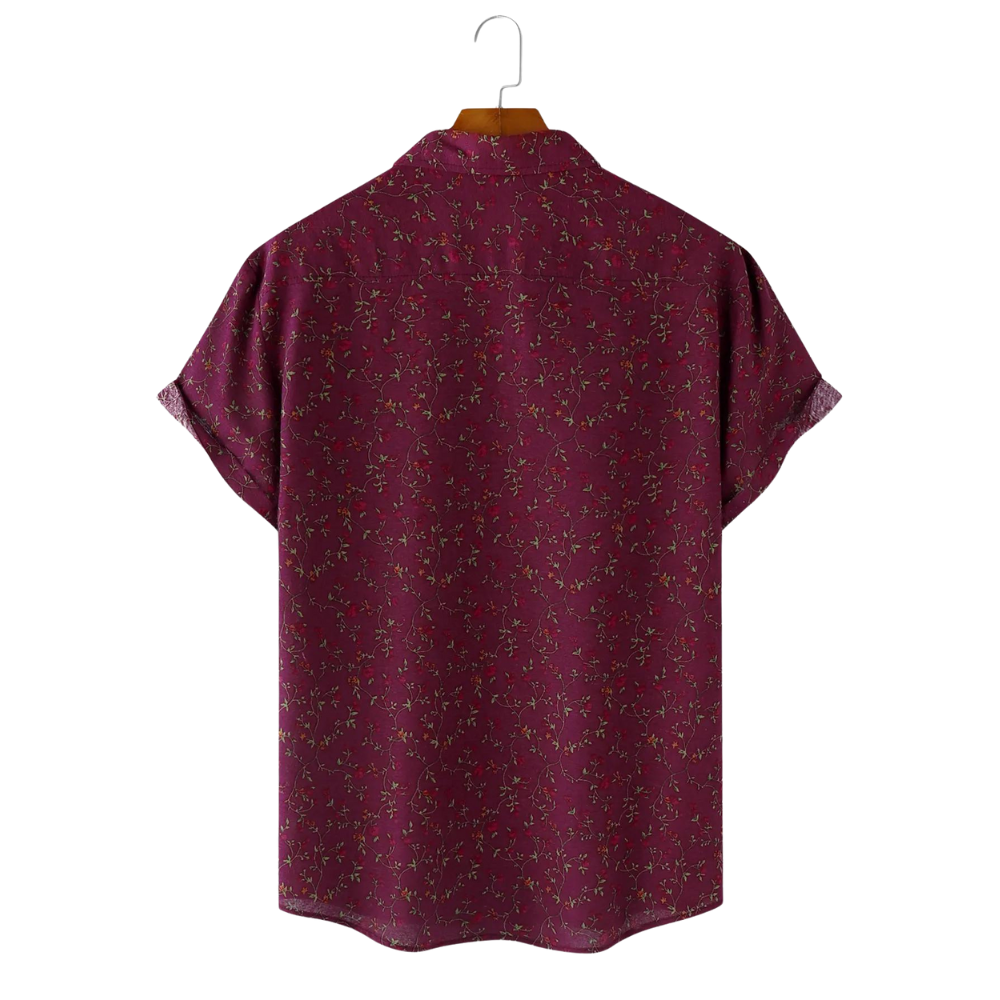 Camisa Masculina Estampa Floral