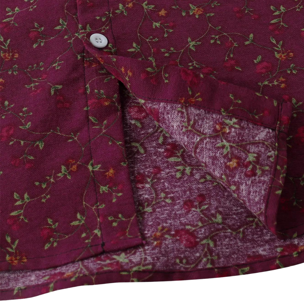 Camisa Masculina Estampa Floral