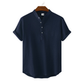 Camisa Masculina Blue Summer